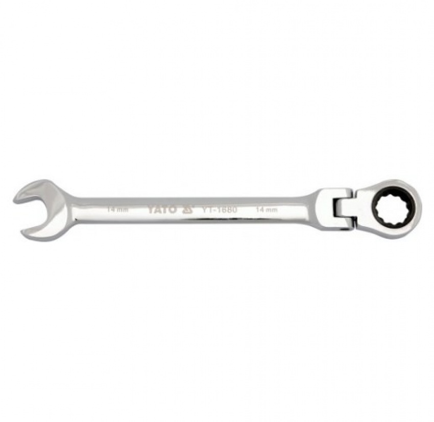 Ключ гаечный рожковый с трещоткой 17 мм