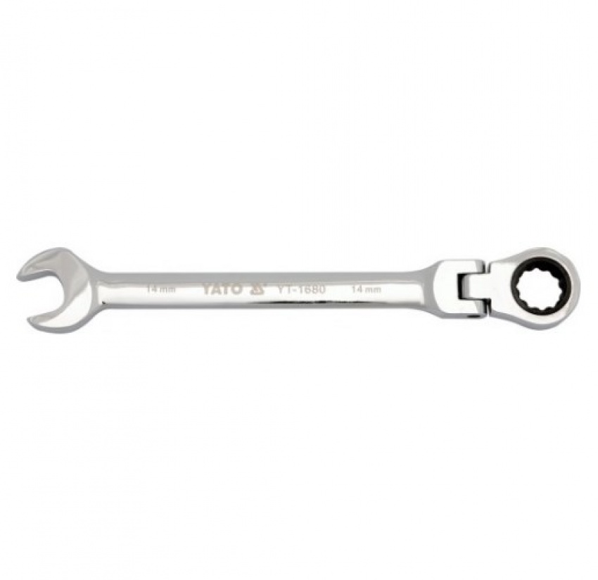 Ключ гаечный рожковый с трещоткой 13 мм
