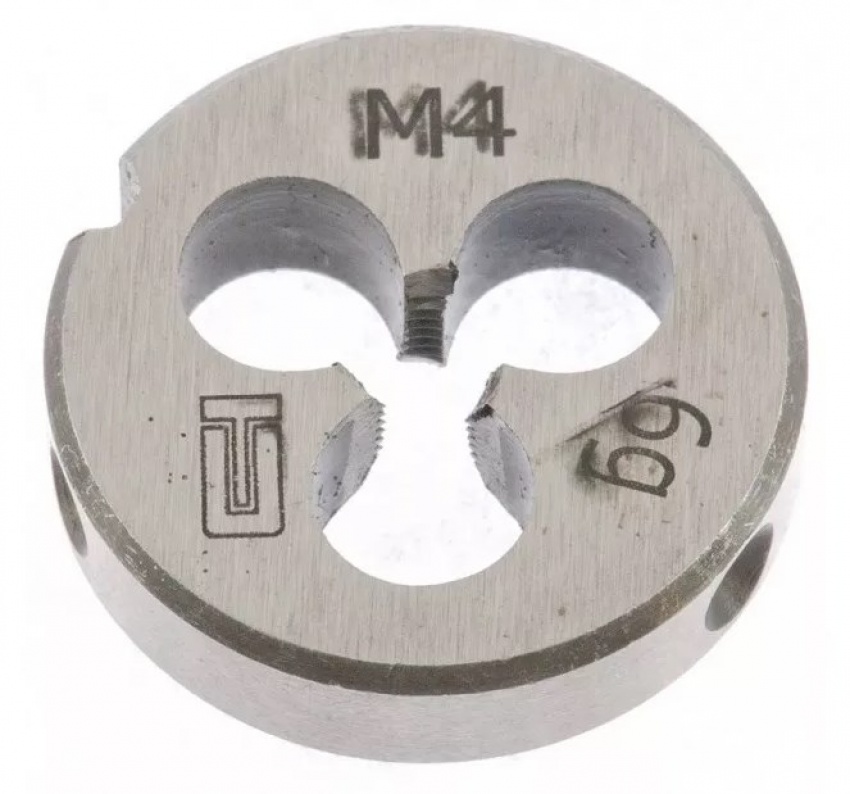 Плашка для нарезания наружной резьбы М4 х 0,7