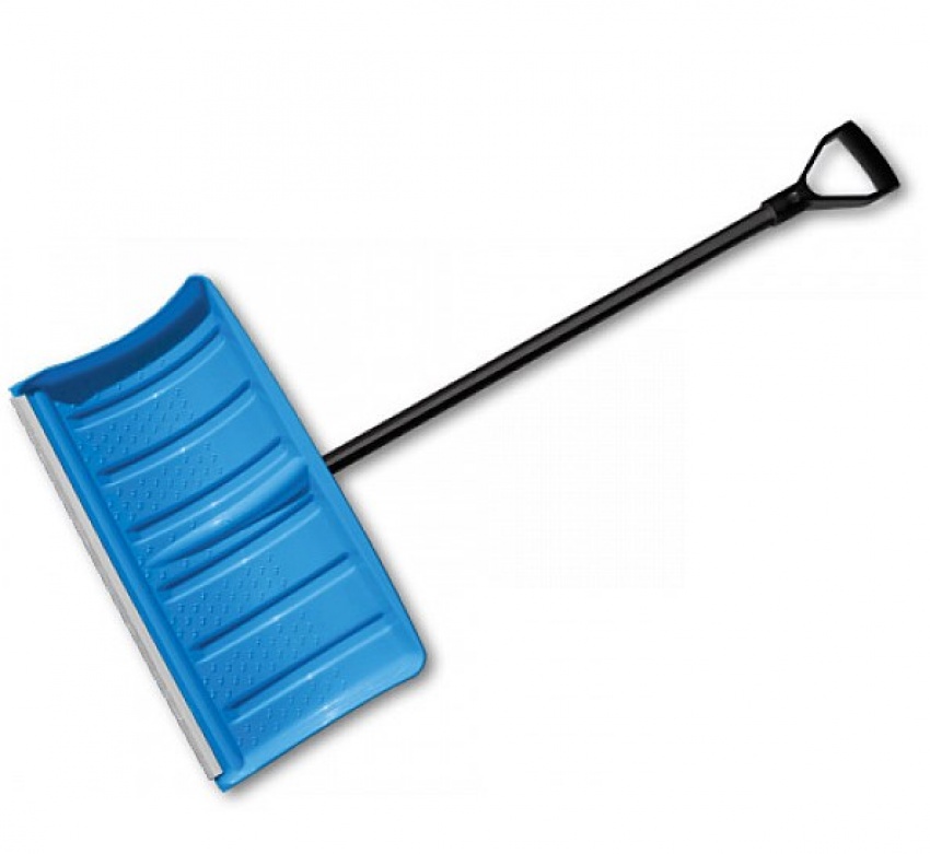 Лопата - плуг для снега с металлическим черенком 550 мм
