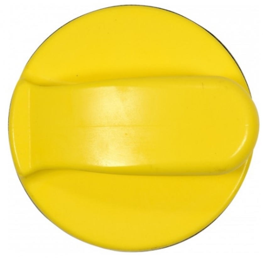 Тёрка пласт. с резиновым покрытием, диаметр 125 мм