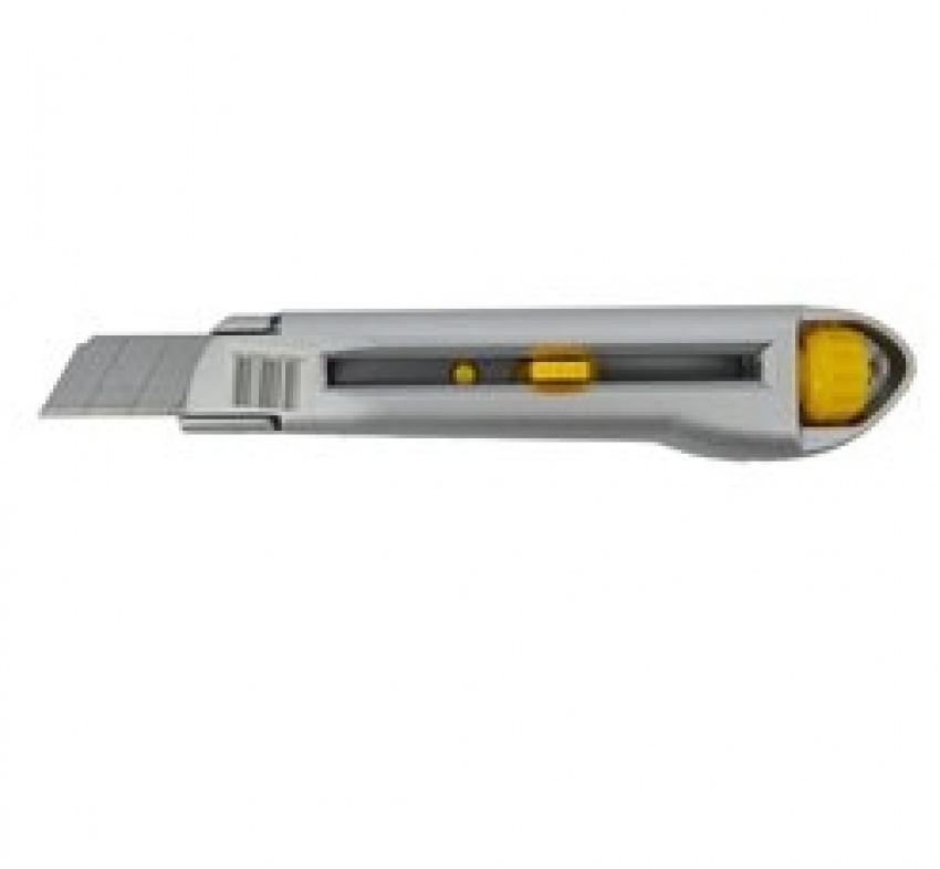 Нож металлический со сменными лезвиями 18 мм