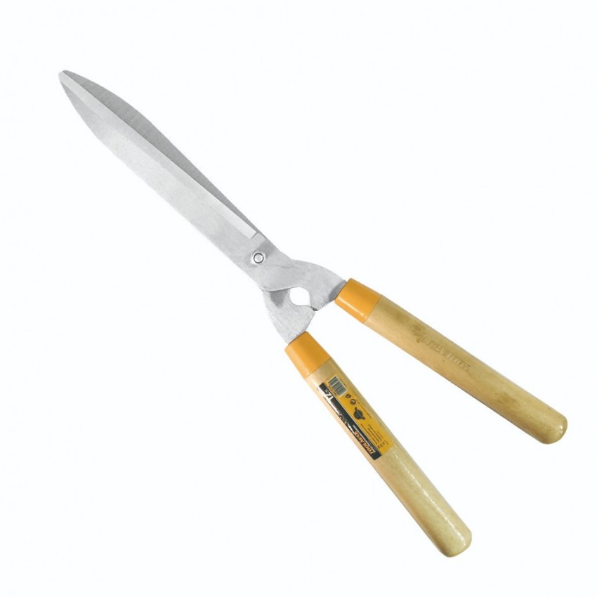 Ножницы для кустов двуручные с деревянной ручкой 300 мм